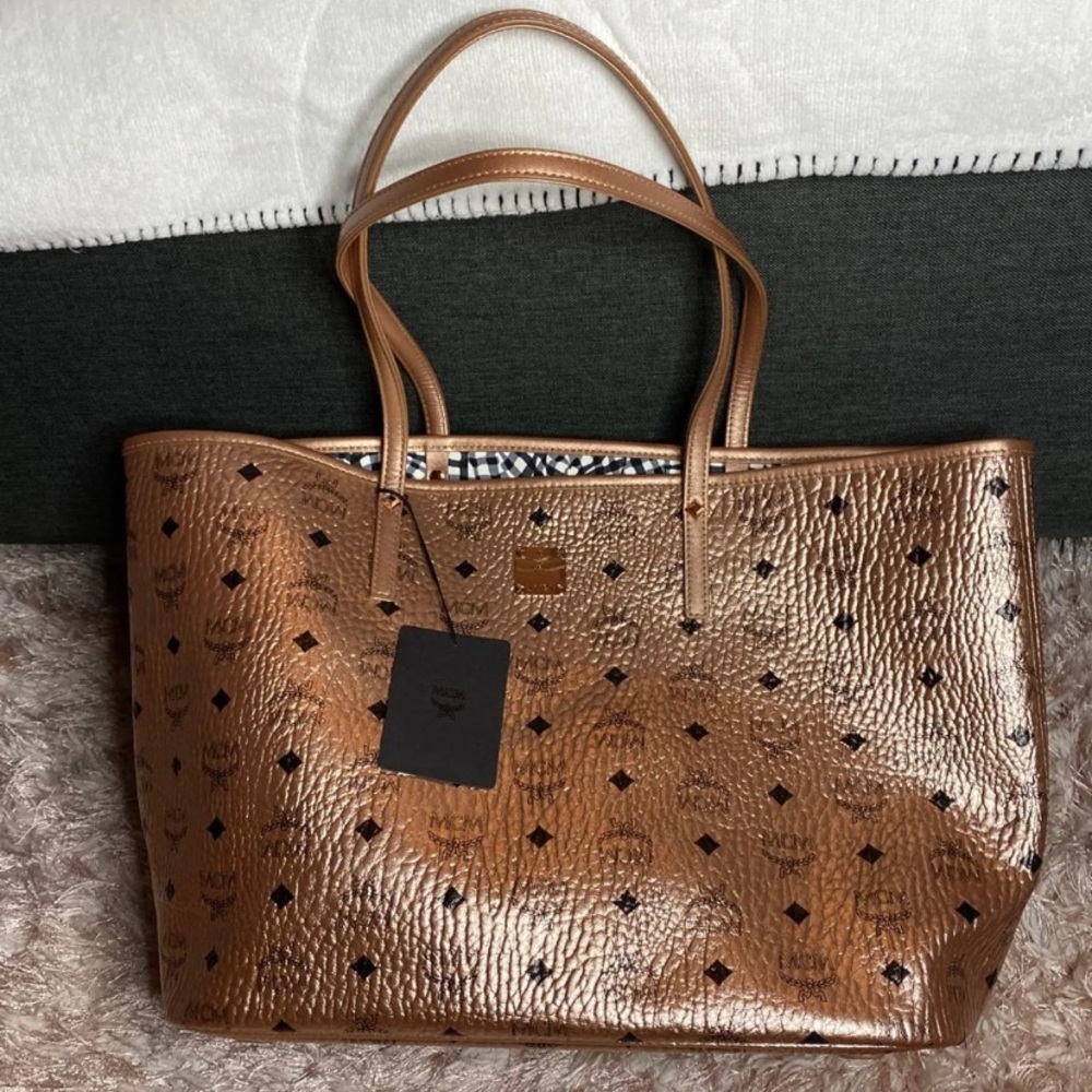 Mcm Rose Gold Tote bag